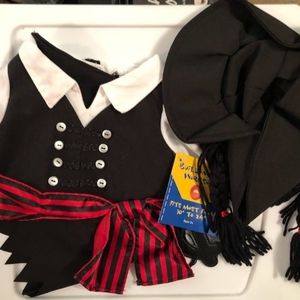 Build A Bear Pirate Costume NWT